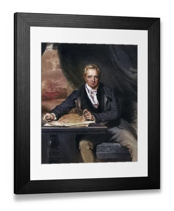Framed Print : Jeffrey Wyatville, English architect