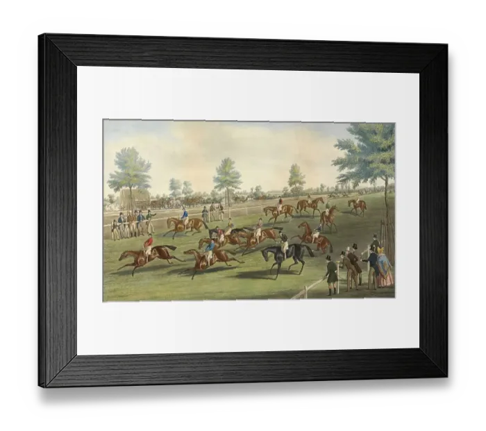 Framed Print : Doncaster Race for the Great St Legder Stakes