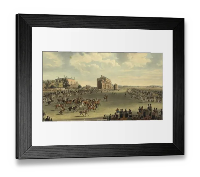 Framed Print : Doncaster Race for the Great St Legder Stakes