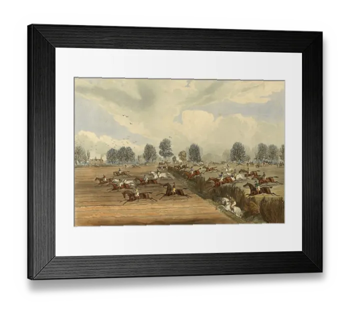 Framed Print : St Albans Grand Steeple Chase on 8 March Framed Print : St Albans Grand Steeple Chase on 8 March