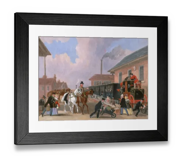 Framed Print : The Royal Mail from Louth to London Framed Print : The Royal Mail from Louth to London