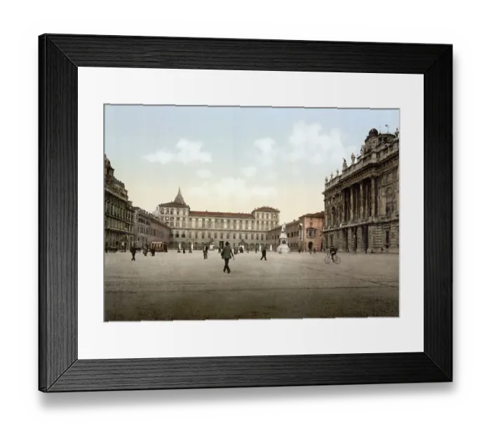 Framed Print : Castle Square with Royal Palace and Madama Palace Framed Print : Castle Square with Royal Palace and Madama Palace