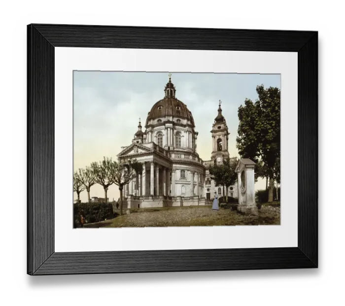 Framed Print : Basilica Soperga, Superga, Turin Framed Print : Basilica Soperga, Superga, Turin