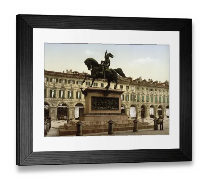 Framed Print : Monument of Emmanuel Fillibert