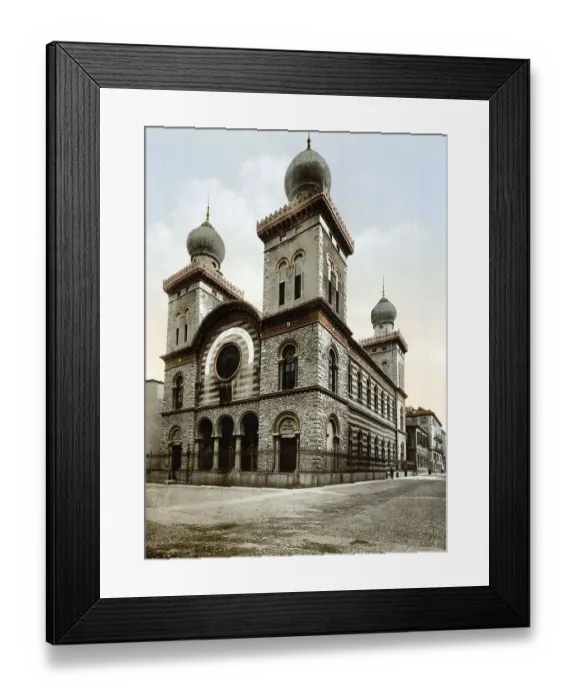 Framed Print : Jewish temple, Jewish synagogue Framed Print : Jewish temple, Jewish synagogue