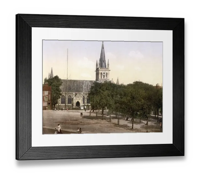 Framed Print : Abbey Church of St Nicholas in Great Yarmouth
