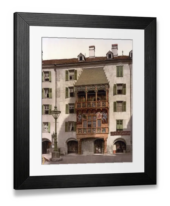 Framed Print : The Golden Roof in Innsbruck, Austria Framed Print : The Golden Roof in Innsbruck, Austria