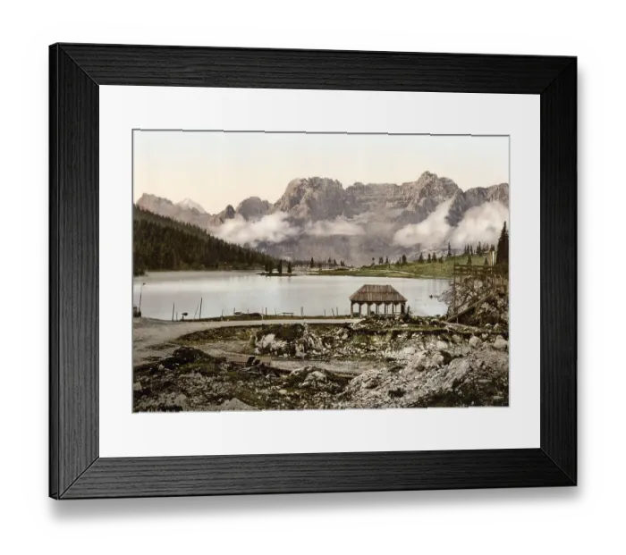 Framed Print : Lake Misurina, Lago di Misurina Framed Print : Lake Misurina, Lago di Misurina