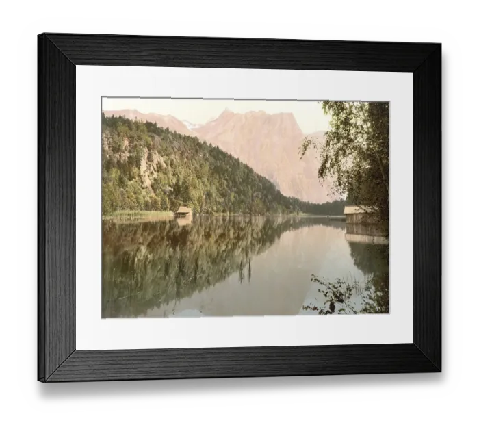 Framed Print : Oetztal, Pipurger See, mountain lake in the Oetztal Alps Framed Print : Oetztal, Pipurger See, mountain lake in the Oetztal Alps
