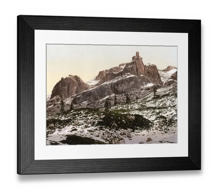 Framed Print : Ortler Group, Campanile Tuckett
