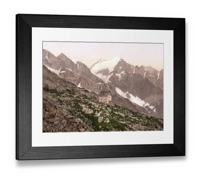 Framed Print : Presanella, a mountain of the Italian Southern Alps and highest point of the Adamello-Presanella Alps