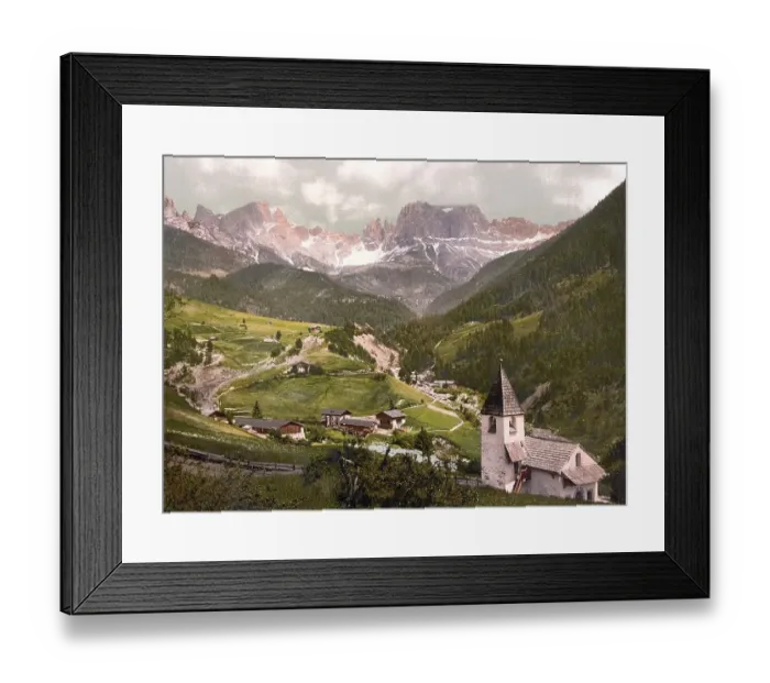 Framed Print : Rose Garden Group in the Dolomites Framed Print : Rose Garden Group in the Dolomites