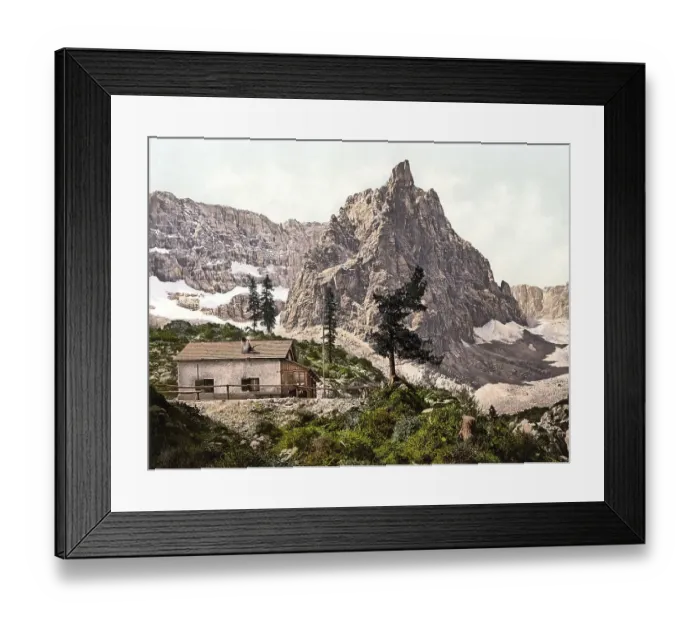 Framed Print : Mont Surlon, Farmhouse, former Tyrol Framed Print : Mont Surlon, Farmhouse, former Tyrol