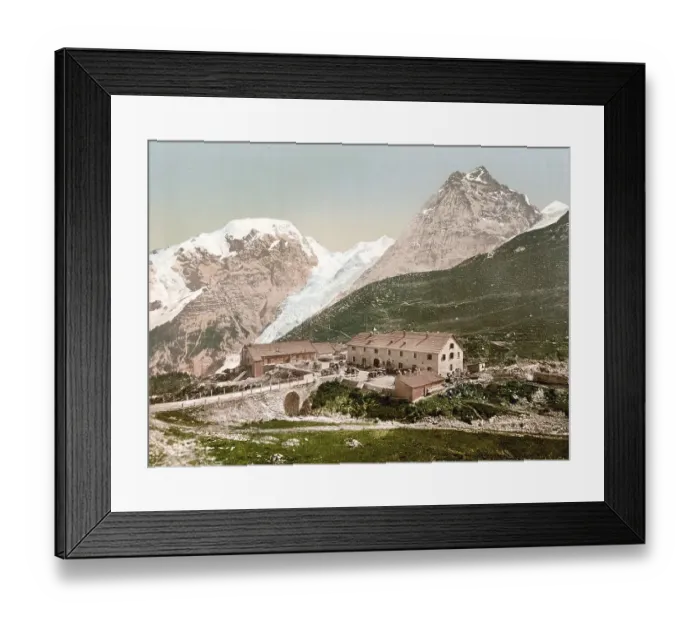 Framed Print : Stilfserjoch, Stilfser Joch, Franzenshoehe