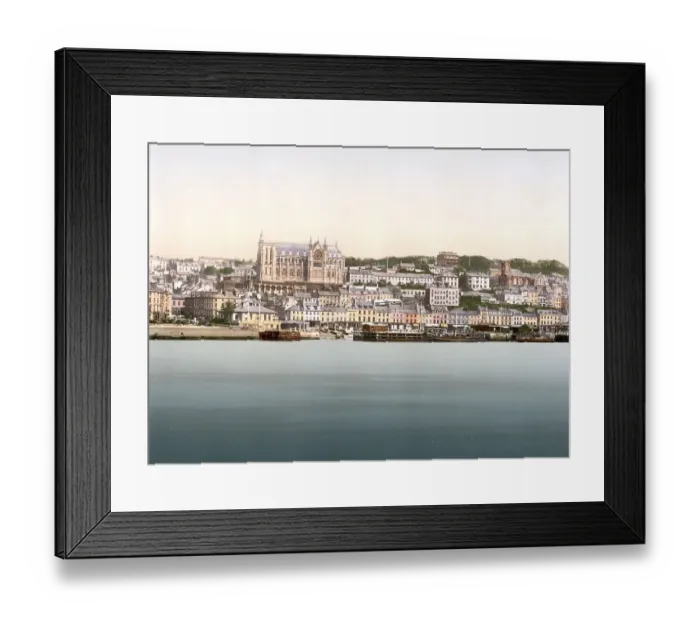 Framed Print : Queenstown, Cobh, a harbour town in County Cork in the south of the Republic of Ireland Framed Print : Queenstown, Cobh, a harbour town in County Cork in the south of the Republic of Ireland