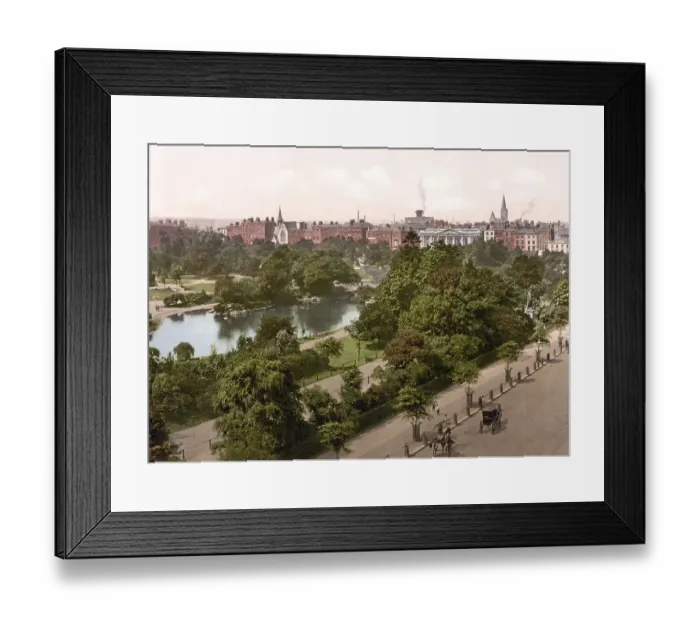 Framed Print : St Stephen's Green Park, Dublin Framed Print : St Stephen's Green Park, Dublin