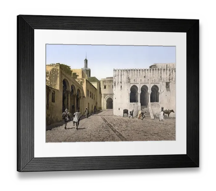 Framed Print : Palace of Justice in Tangier, Morocco
