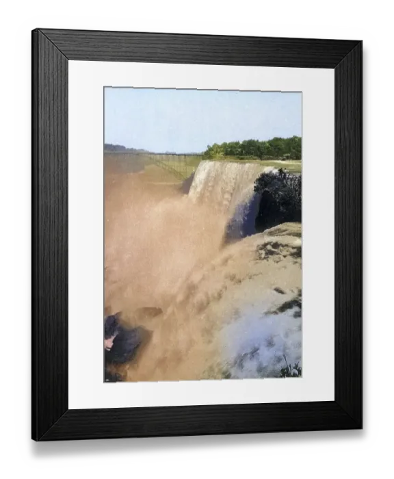 Framed Print : Niagara Falls, Canada, USA, Historical Framed Print : Niagara Falls, Canada, USA, Historical