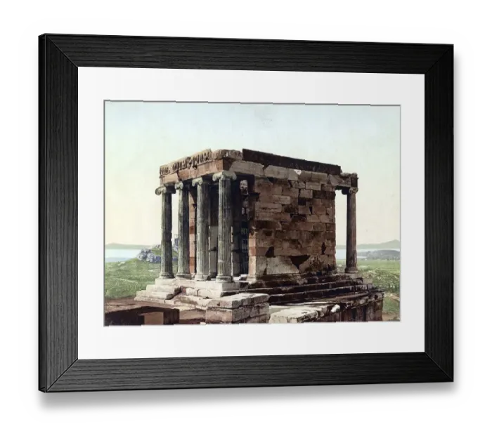 Framed Print : The Temple de la Victoire Aptere Framed Print : The Temple de la Victoire Aptere