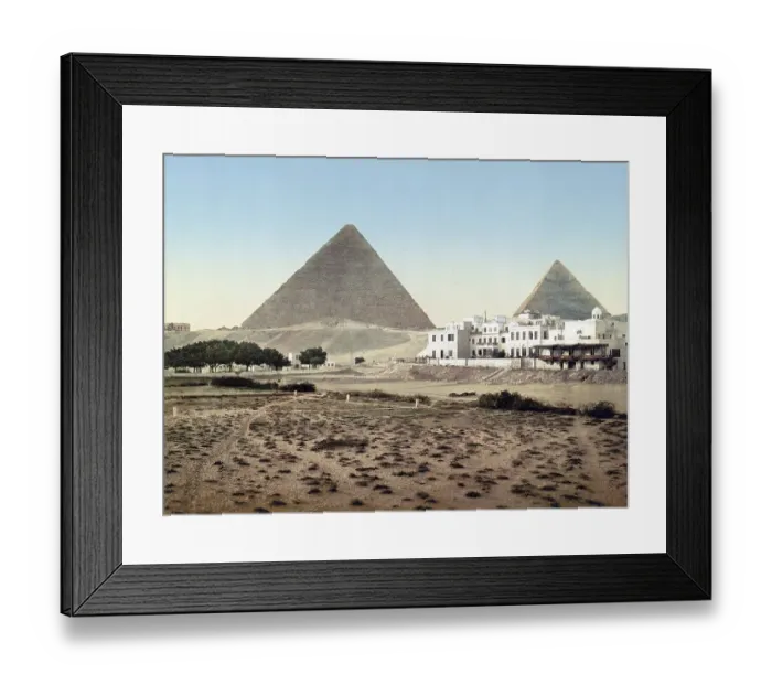 Framed Print : The Menahouse Hotel at the Pyramids