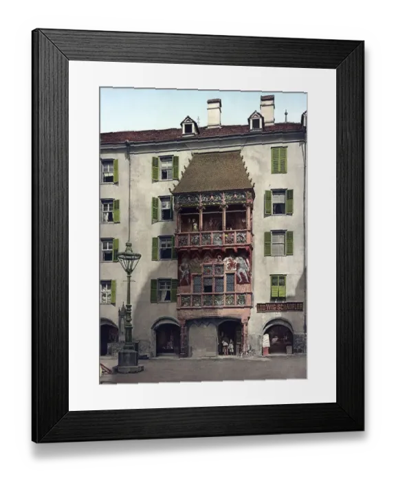 Framed Print : The Golden Roof in Innsbruck, Austria Framed Print : The Golden Roof in Innsbruck, Austria