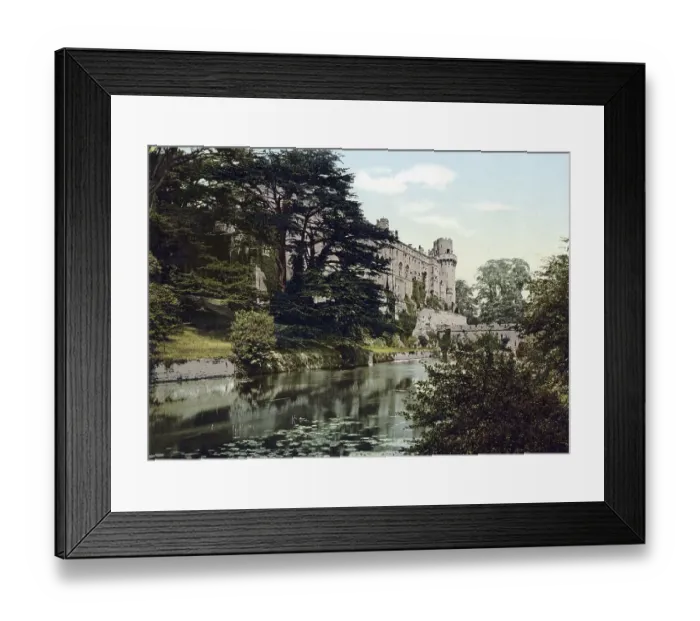 Framed Print : The Castle, seen from the river Framed Print : The Castle, seen from the river