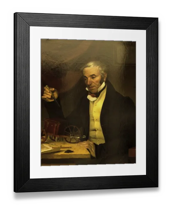 Framed Print : The K.&K. Court Machinist, Painting by Eduard Ritter Framed Print : The K.&K. Court Machinist, Painting by Eduard Ritter