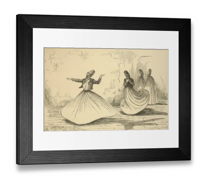 Framed Print : On the Nile, Shebook in the Cabin