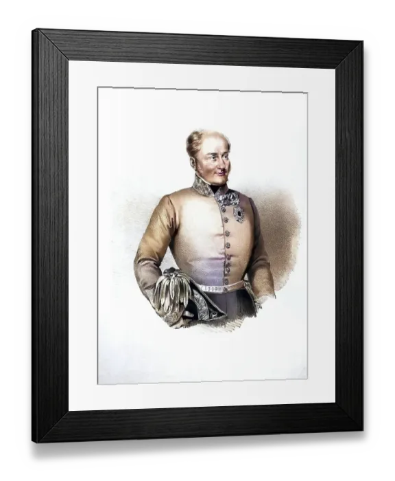 Framed Print : August Georg Graf zu Leiningen-Westerburg-Neuleiningen (baptismal name August Georg Gustav) Framed Print : August Georg Graf zu Leiningen-Westerburg-Neuleiningen (baptismal name August Georg Gustav)
