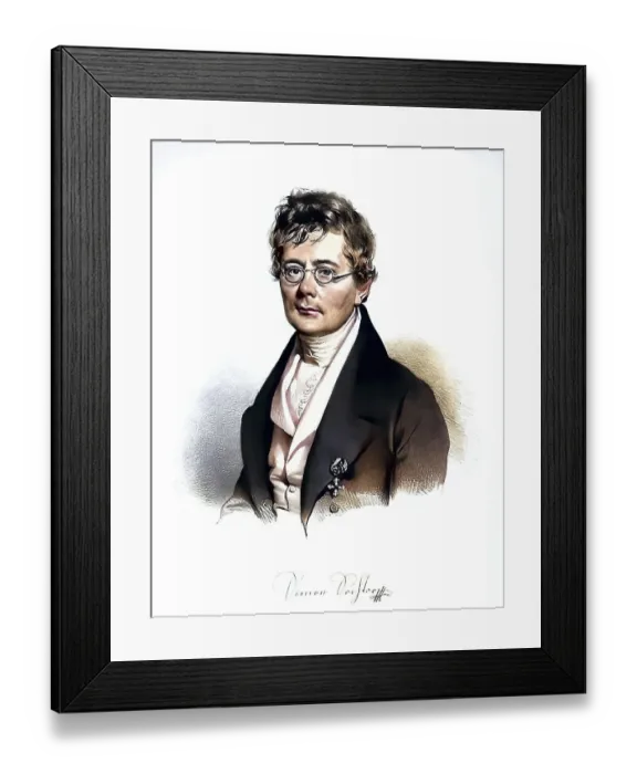 Framed Print : Simon Sechter (born 11 October 1788 in Friedberg in Bohemia) Framed Print : Simon Sechter (born 11 October 1788 in Friedberg in Bohemia)
