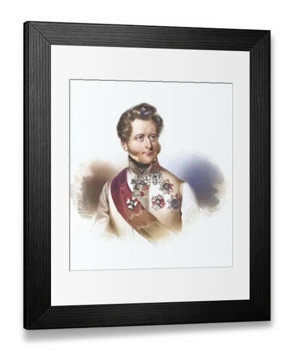 Framed Print : Count Theodor Baillet de Latour (born 15 June 1780 in Linz) Framed Print : Count Theodor Baillet de Latour (born 15 June 1780 in Linz)