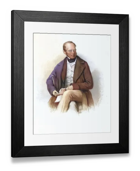 Framed Print : Heinrich Franz Graf von Bombelles (born 26 June 1789 in Versailles)