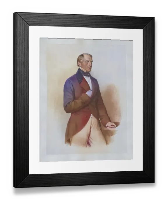 Framed Print : Karl Ludwig Bruck, since 1844 Knight of Bruck Framed Print : Karl Ludwig Bruck, since 1844 Knight of Bruck