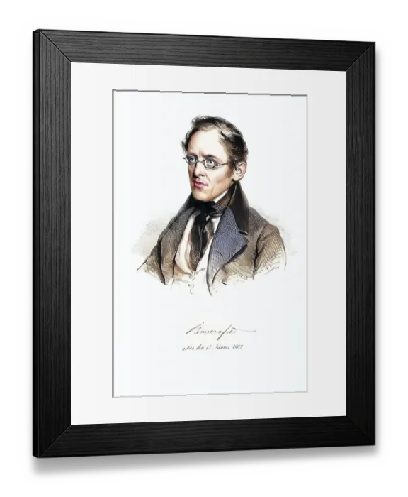Framed Print : Eduard von Bauernfeld, pseudonyms Rusticocampius Framed Print : Eduard von Bauernfeld, pseudonyms Rusticocampius