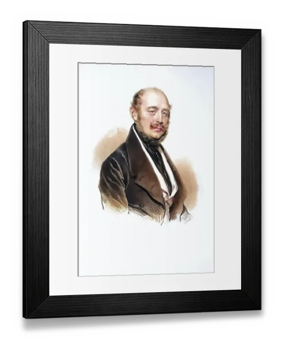 Framed Print : Count Erwein Damian Hugo von Schoenborn (born 17 May 1812 in Vienna)