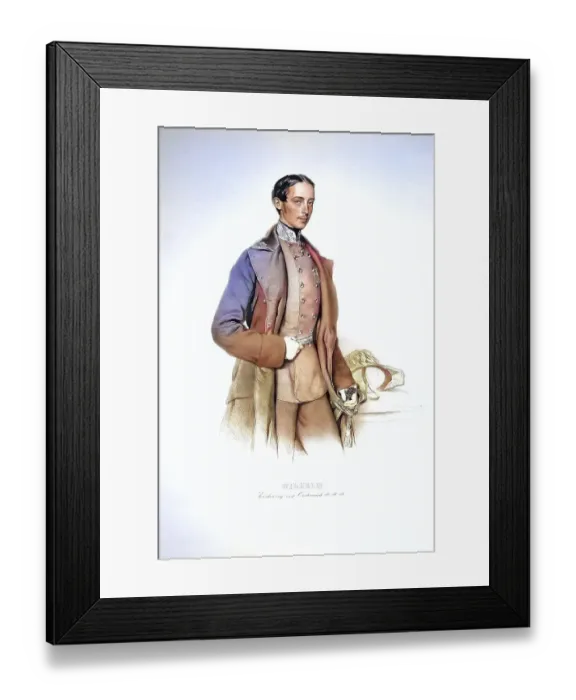 Framed Print : Archduke Wilhelm Franz Kaerl of Austria (1827-1894) Framed Print : Archduke Wilhelm Franz Kaerl of Austria (1827-1894)