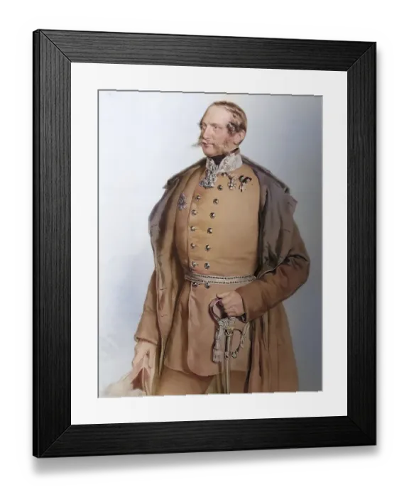Framed Print : Franz de Paula Gundaccar II von Colloredo-Mansfeld (born 18 November 1802 in Vienna)