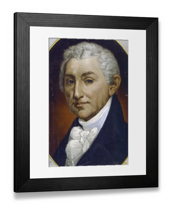 Framed Print : James Monroe (1758-1831) Fifth President of the United States (1817-1825)