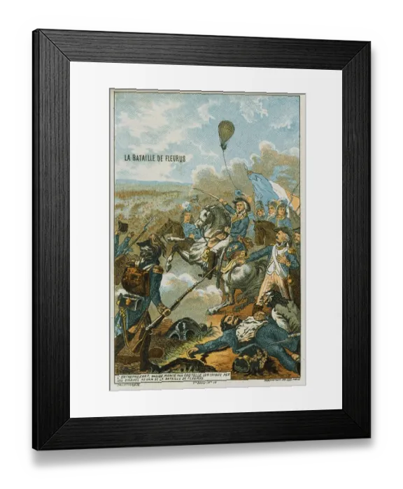 Framed Print : Battle of Fleurus, 26 June 1794