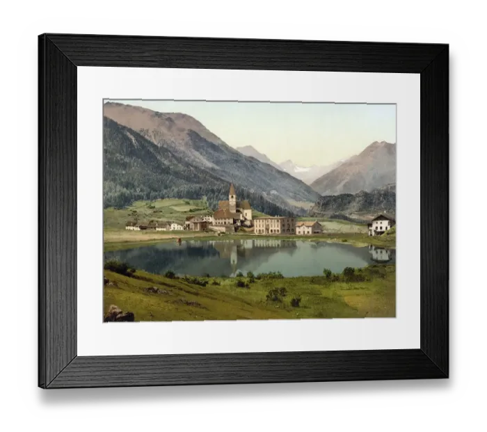 Framed Print : Lower Engadine, Tarasp, Fontana Framed Print : Lower Engadine, Tarasp, Fontana