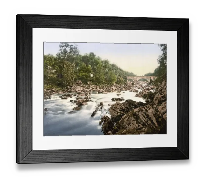 Framed Print : The bridge at Feugh, Banchory, Scotland Framed Print : The bridge at Feugh, Banchory, Scotland