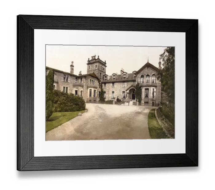 Framed Print : Hydropathic building, Bridge of Allan Framed Print : Hydropathic building, Bridge of Allan