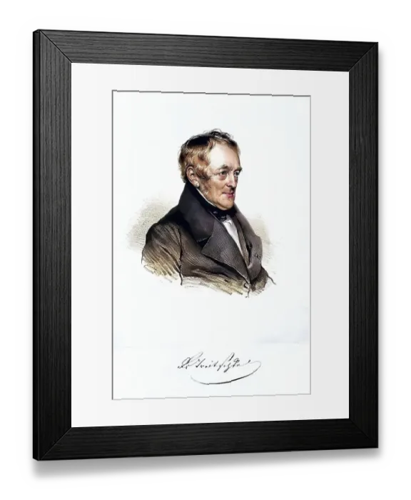 Framed Print : Georg Friedrich Treitschke, also Friedrich Treitschke Framed Print : Georg Friedrich Treitschke, also Friedrich Treitschke