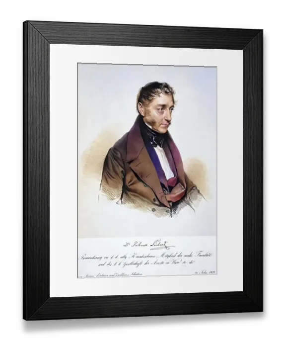 Framed Print : Johann Seibert, 1782-1846, Dr med Framed Print : Johann Seibert, 1782-1846, Dr med