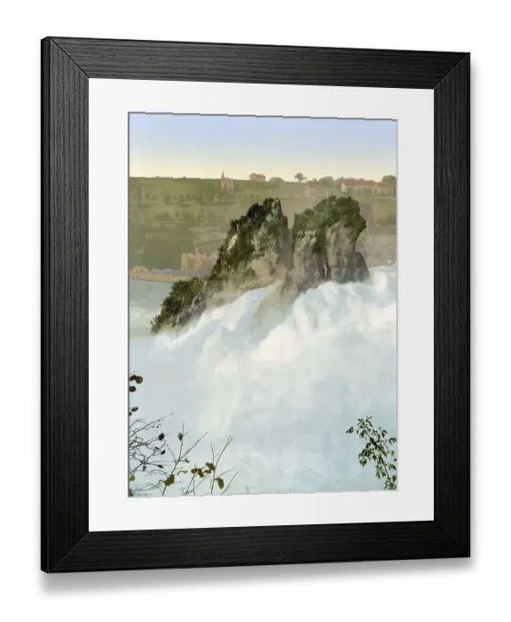 Framed Print : Rhine Falls, near Schaffhausen in Switzerland Framed Print : Rhine Falls, near Schaffhausen in Switzerland