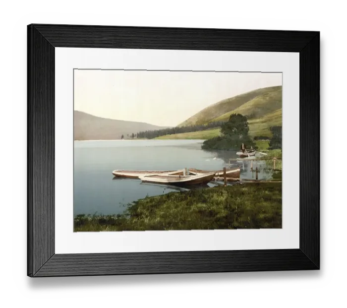Framed Print : St Mary's Loch is a freshwater loch in the Scottish Lowlands
