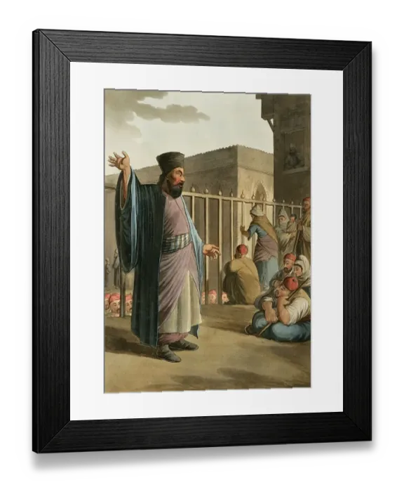 Framed Print : Historical Palestine, Greek Kaloyer Framed Print : Historical Palestine, Greek Kaloyer