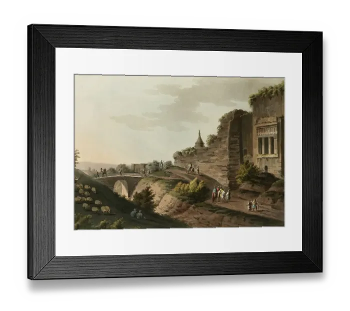 Framed Print : Historical Palestine, Bridge over the Kedron stream Framed Print : Historical Palestine, Bridge over the Kedron stream