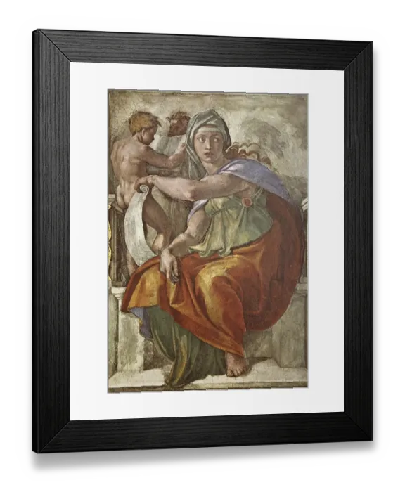 Framed Print : Painting by Michelangelo Buonarroti (b) Framed Print : Painting by Michelangelo Buonarroti (b)