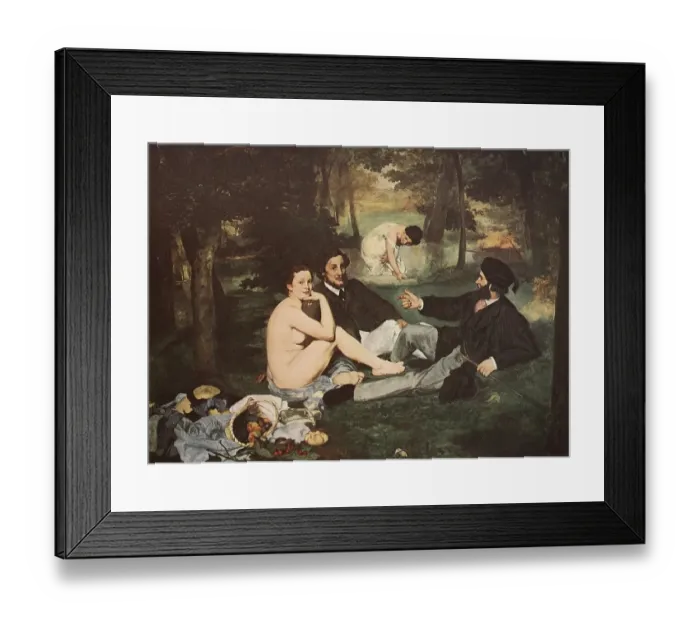 Framed Print : Painting by Edouard Manet (b. 23 January 1832 in Paris) Framed Print : Painting by Edouard Manet (b. 23 January 1832 in Paris)